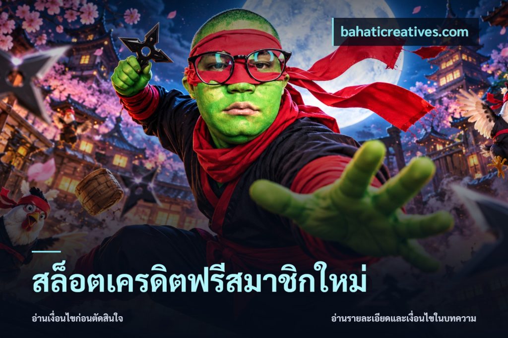 สล็อตเครดิตฟรีสมาชิกใหม่