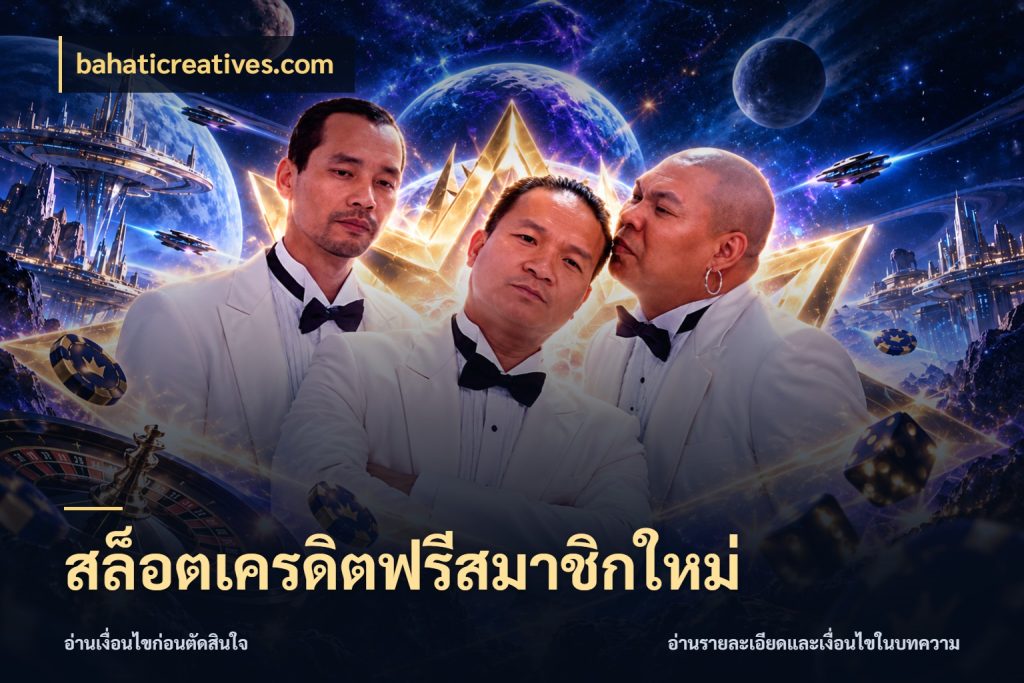 สล็อตเครดิตฟรีสมาชิกใหม่ สายโบนัสเลือกมุมเครดิตให้ตรงสไตล์ ในมุม bahaticreatives.com