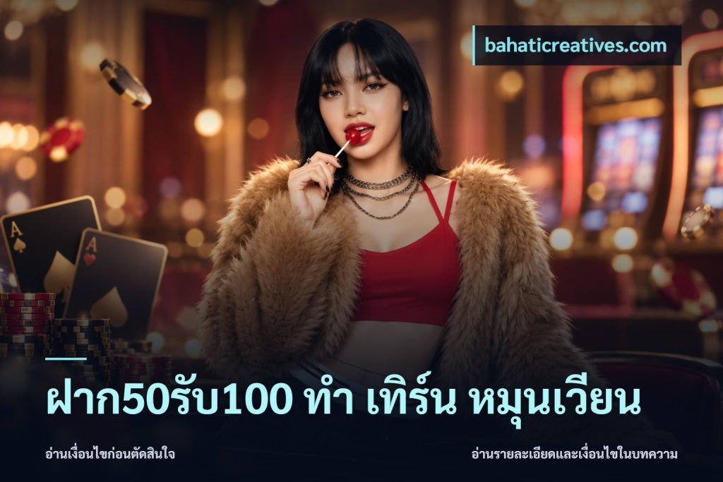 ฝาก50รับ100 ทํา เทิร์น หมุนเวียน