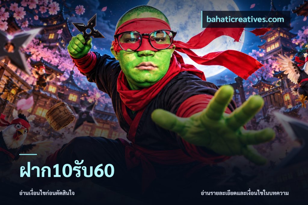 ฝาก10รับ60