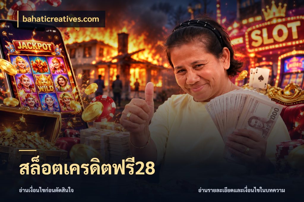สล็อตเครดิตฟรี28 เครดิตแต่ละรูปแบบมีมุมไหนให้ดู กับ bahaticreatives.com